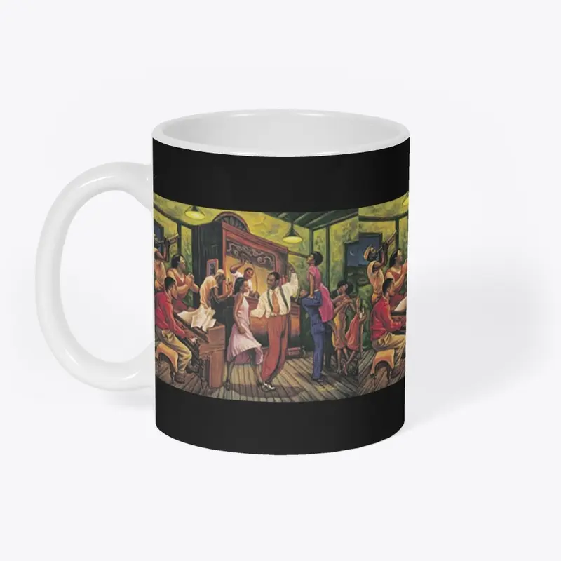 BLACK ART MUG